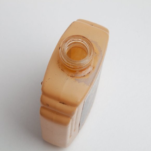 Vintage MCM Glass Bottle  - Norwich Greaseless Sun Tan Lotion - Apothecary Beach - Picture 8 of 14